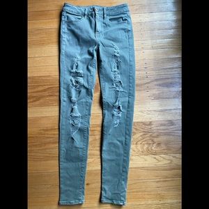 American Eagle hi-rise jegging